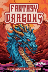 Dragon Coloring Book for Adults