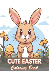 Cute Easter Coloring Book for Kids