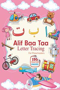 Alif Baa Taa Letter Tracing For Preschoolers