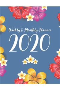 Weekly & Monthly Planner 2020