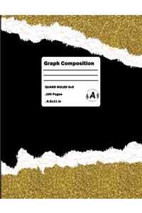 Science Graph Paper Composition Notebook 5x5 Quard