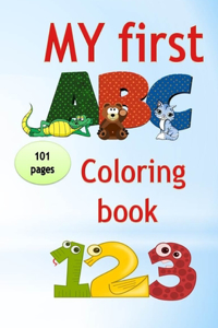My first abc coloring book 123