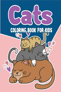 cats Coloring Book for kids