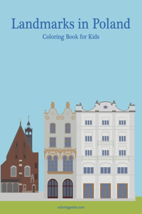 Landmarks in Poland Coloring Book for Kids