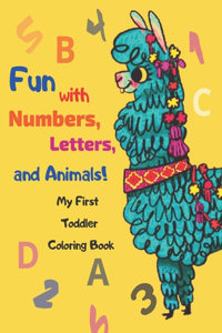 My First Toddler Coloring Book