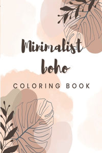 Minimalist Boho Coloring Book