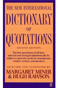 The New International Dictionary of Quotations
