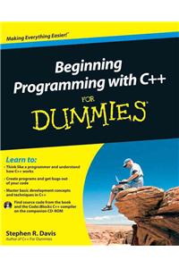 Beginning Programming with C++ for Dummies [With CDROM]