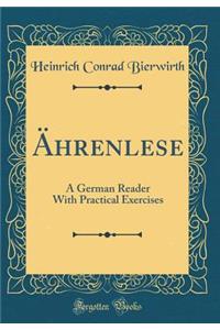 Ährenlese: A German Reader With Practical Exercises (Classic Reprint)