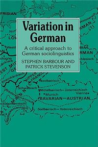 Variation in German