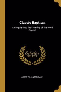 Classic Baptism