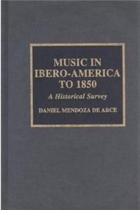 Music in Ibero-America to 1850