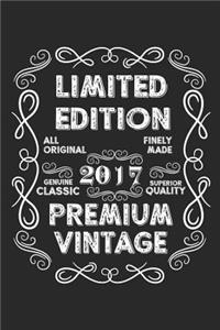 Limited Edition Premium Vintage 2017