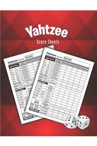 Yahtzee Score Sheets