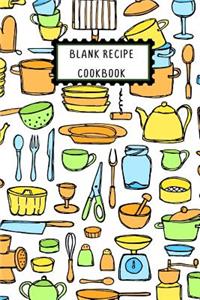 Blank Recipe Cookbook