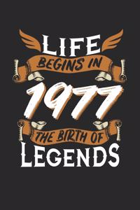 Life Begins in 1977 the Birth of Legends