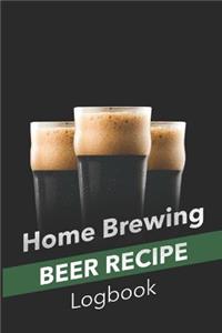 Home Brewing Beer Recipe Log Book