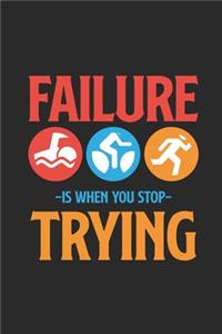 Failure Is When You Stop Trying
