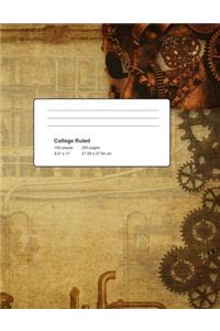 Steampunk Gears Notebook