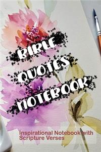 Bible Quotes Notebook