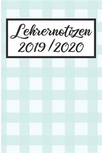 Lehrernotizen 2019 / 2020