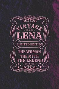 Vintage Lena Limited Edition the Woman the Myth the Legend