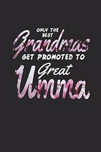 Only the Best Grandmas Get Promoted to Great Umma
