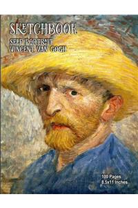 Sketchbook - Self Portrait - Vincent van Gogh