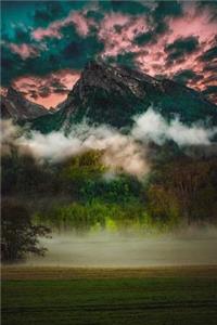 Mountains notebook - best notebook with quotes, perfect 120 lined pages #7