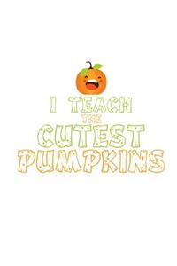 I teach the cutest pumpkins