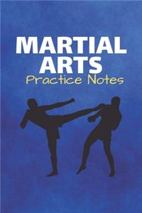 Martial Arts Practice Notes