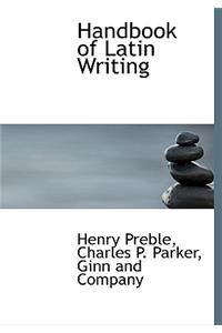 Handbook of Latin Writing