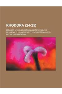 Rhodora (24-25)
