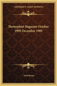 Theosophist Magazine October 1909-December 1909