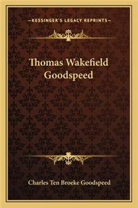 Thomas Wakefield Goodspeed