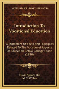 Introduction To Vocational Education