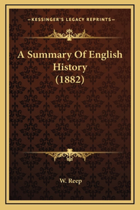 A Summary Of English History (1882)