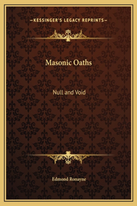 Masonic Oaths