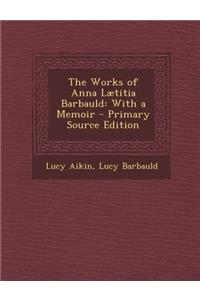 Works of Anna Laetitia Barbauld
