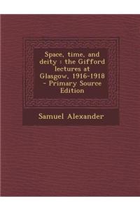 Space, Time, and Deity