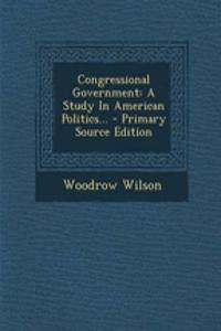 Congressional Government
