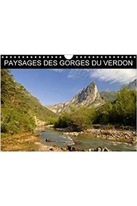Paysages Des Gorges Du Verdon 2017