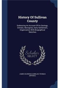 History Of Sullivan County