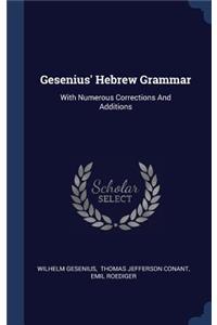 Gesenius' Hebrew Grammar