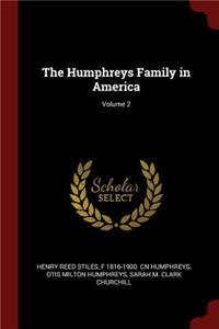 The Humphreys Family in America; Volume 2