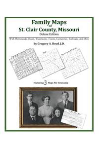 Family Maps of St. Clair County, Missouri