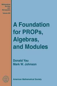 A Foundation for PROPs, Algebras, and Modules