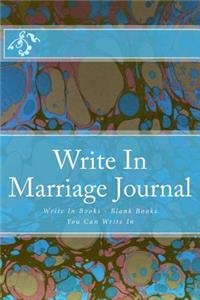 Write In Marriage Journal