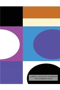 Cornell Notes Inspirational Notebook 160 Numbered Pages