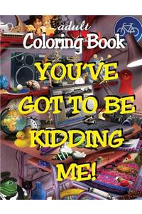 Adult Coloring Book - You've Got to Be Kidding Me!